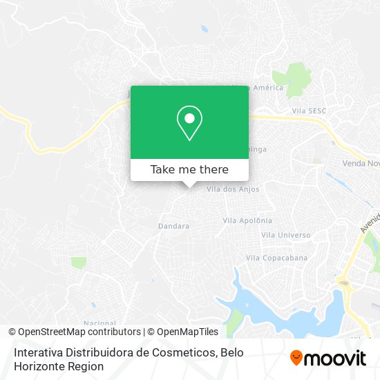 Interativa Distribuidora de Cosmeticos map