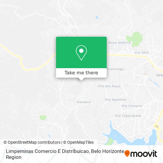 Limpeminas Comercio E Distribuicao map