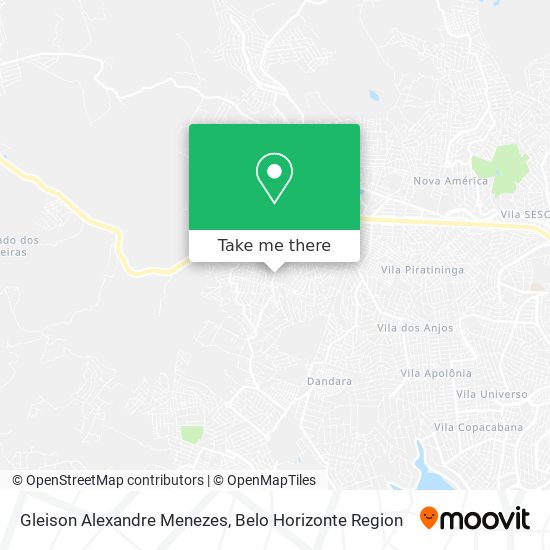 Gleison Alexandre Menezes map