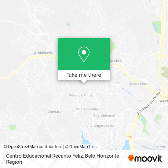 Centro Educacional Recanto Feliz map