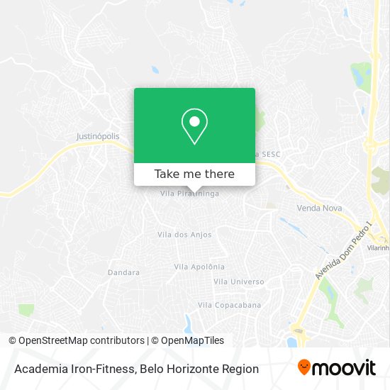 Academia Iron-Fitness map