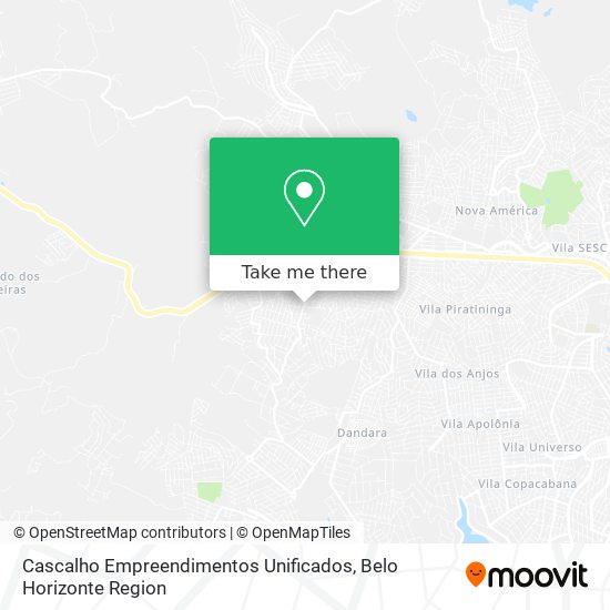 Cascalho Empreendimentos Unificados map