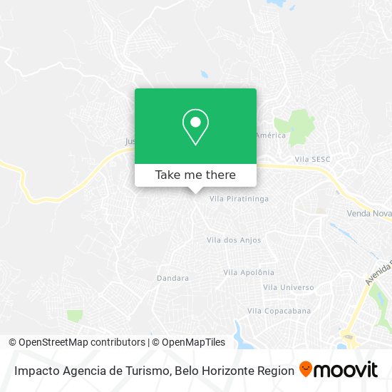 Impacto Agencia de Turismo map