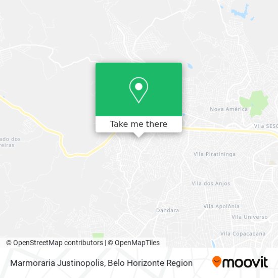 Marmoraria Justinopolis map