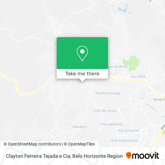 Clayton Ferreira Tejada e Cia map