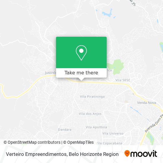Verteiro Empreendimentos map