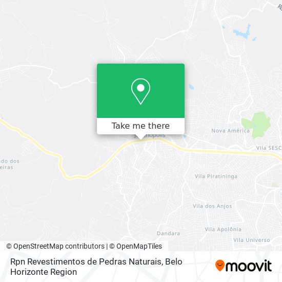 Rpn Revestimentos de Pedras Naturais map