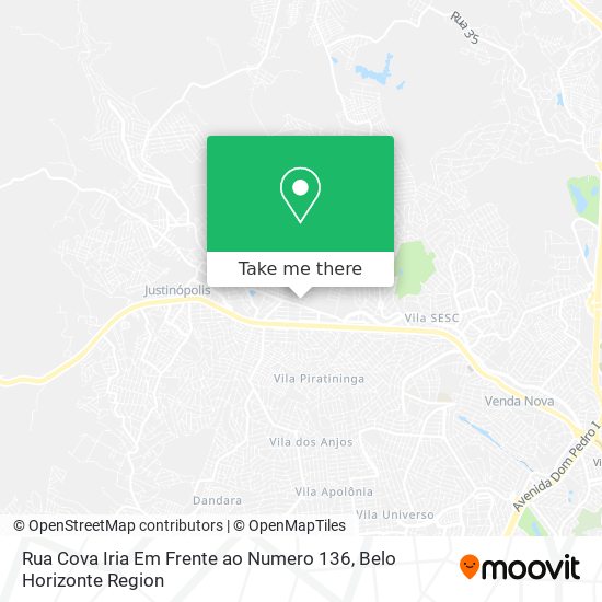 Rua Cova Iria Em Frente ao Numero 136 map