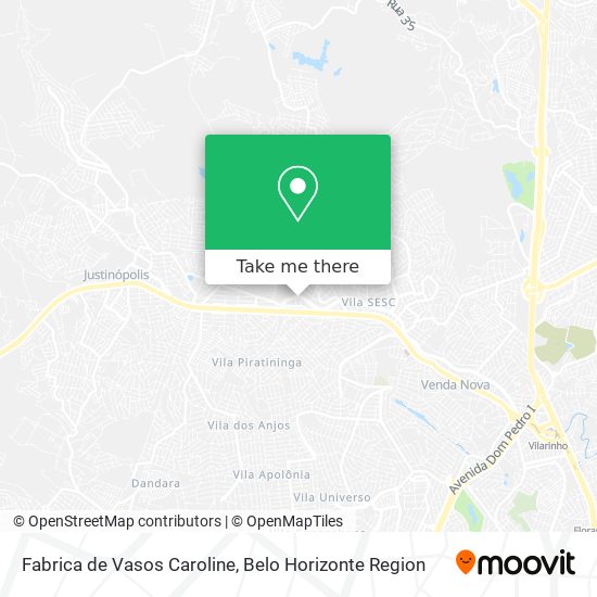 Fabrica de Vasos Caroline map