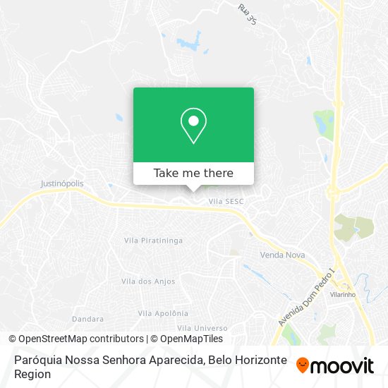 Paróquia Nossa Senhora Aparecida map