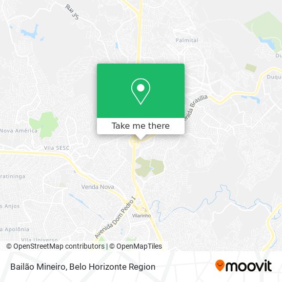 Bailão Mineiro map