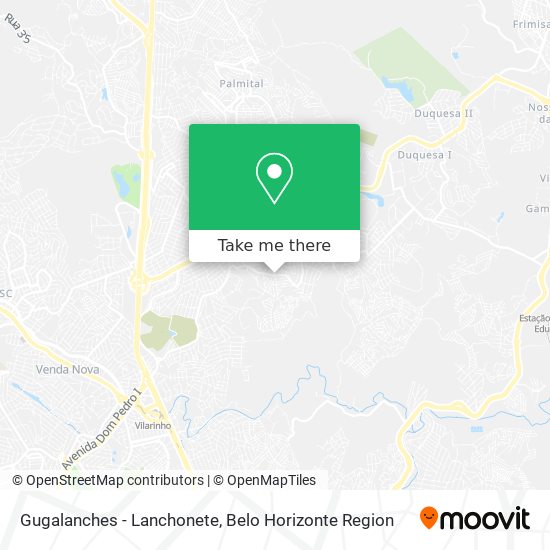 Gugalanches - Lanchonete map