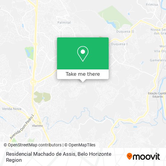 Residencial Machado de Assis map