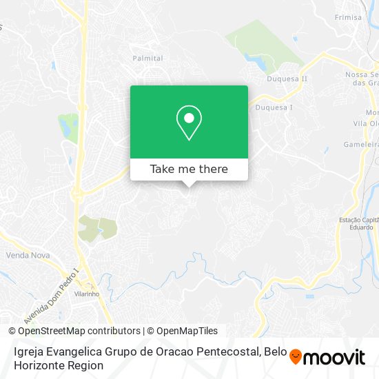 Igreja Evangelica Grupo de Oracao Pentecostal map