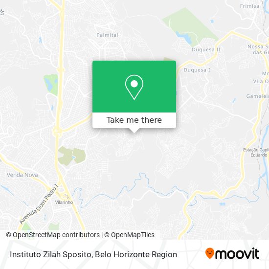 Instituto Zilah Sposito map