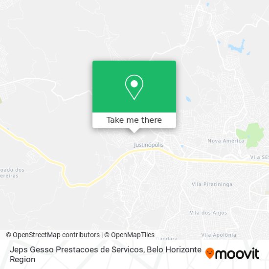 Jeps Gesso Prestacoes de Servicos map