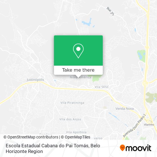 Escola Estadual Cabana do Pai Tomás map