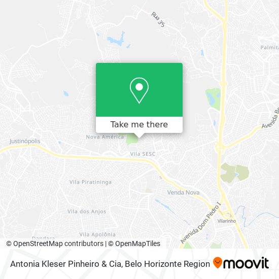 Antonia Kleser Pinheiro & Cia map