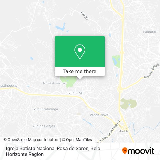 Igreja Batista Nacional Rosa de Saron map