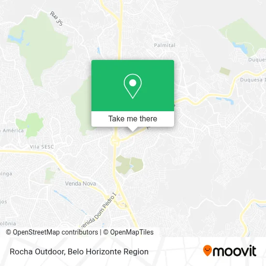 Rocha Outdoor map