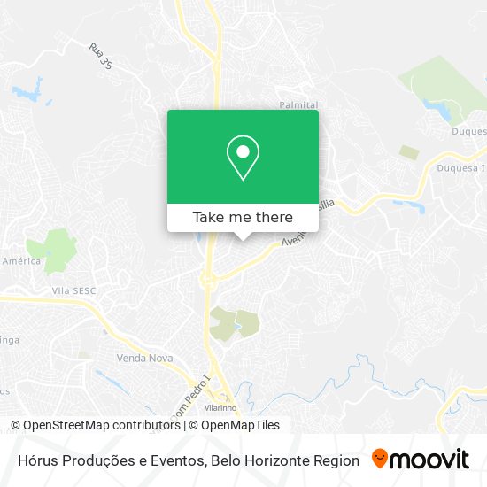 Hórus Produções e Eventos map