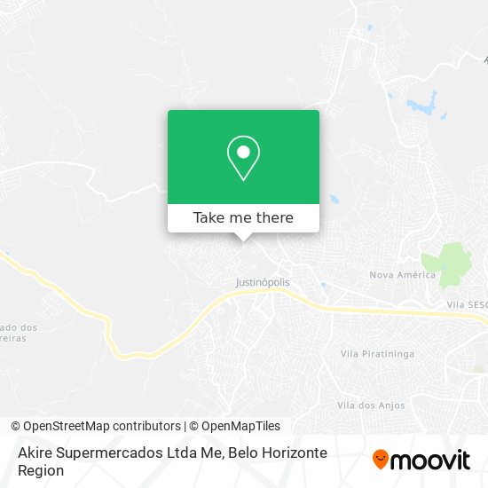 Akire Supermercados Ltda Me map