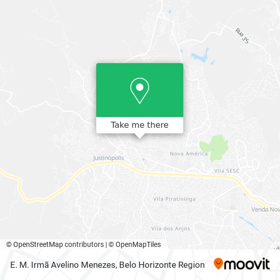 E. M. Irmã Avelino Menezes map