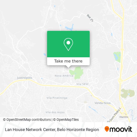 Lan House Network Center map