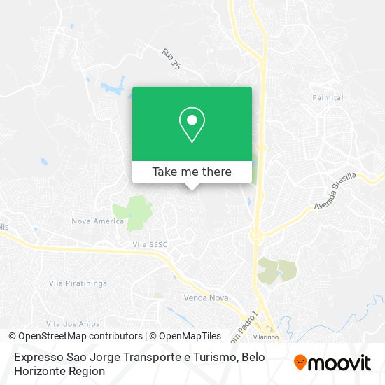 Expresso Sao Jorge Transporte e Turismo map