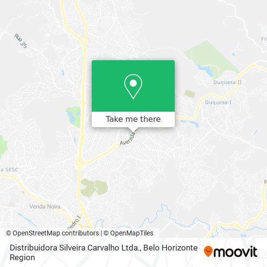 Distribuidora Silveira Carvalho Ltda. map