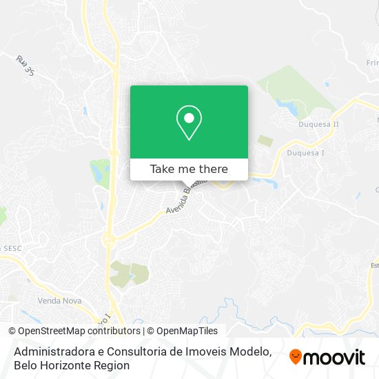 Administradora e Consultoria de Imoveis Modelo map