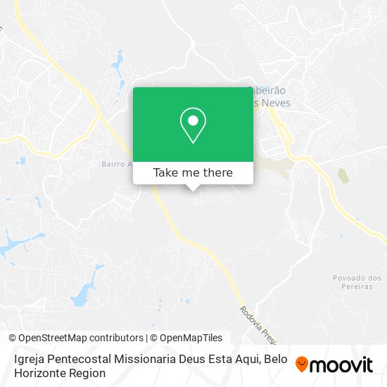 Igreja Pentecostal Missionaria Deus Esta Aqui map