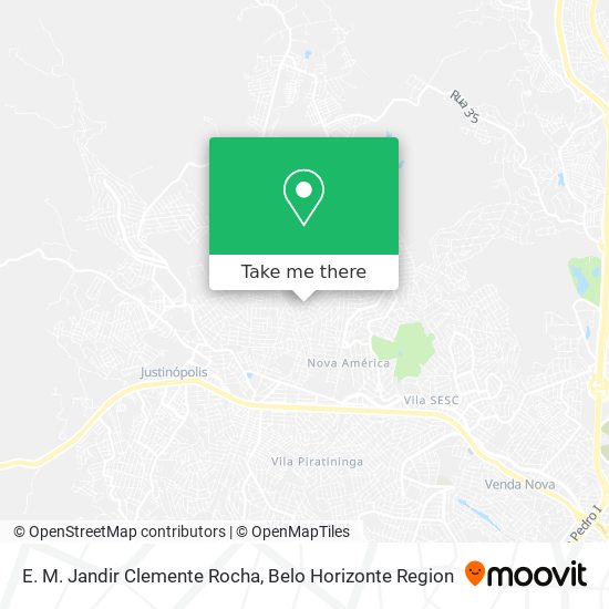 E. M. Jandir Clemente Rocha map