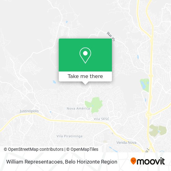 William Representacoes map