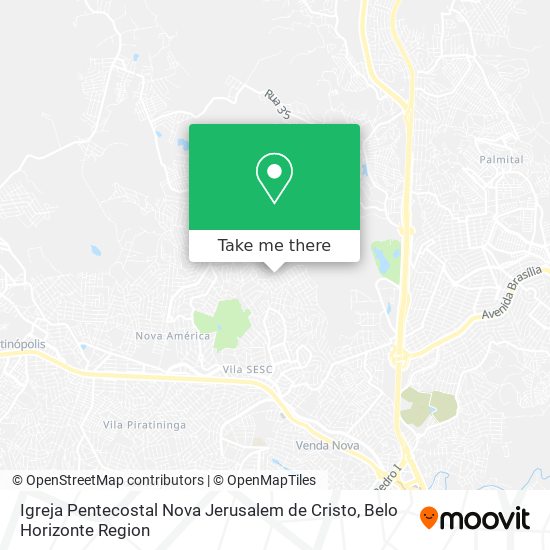 Igreja Pentecostal Nova Jerusalem de Cristo map