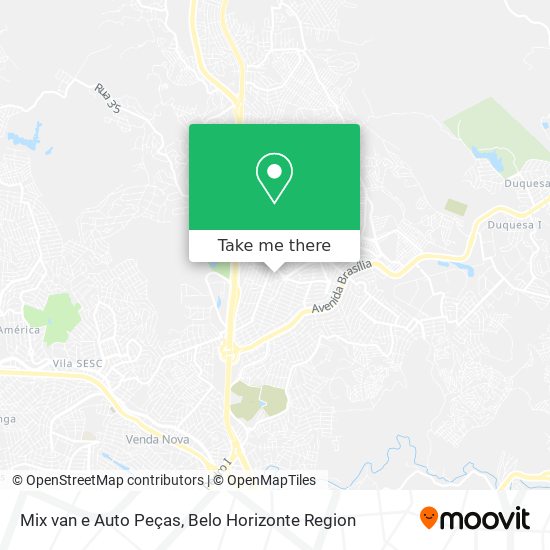 Mix van e Auto Peças map