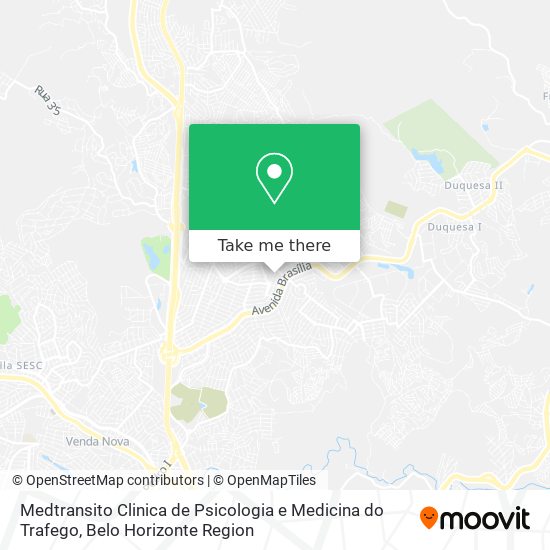 Medtransito Clinica de Psicologia e Medicina do Trafego map