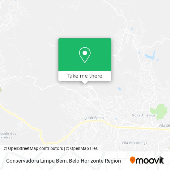 Conservadora Limpa Bem map