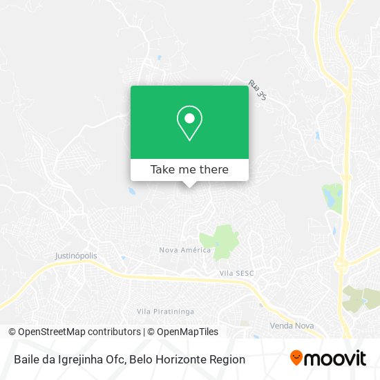 Baile da Igrejinha Ofc map