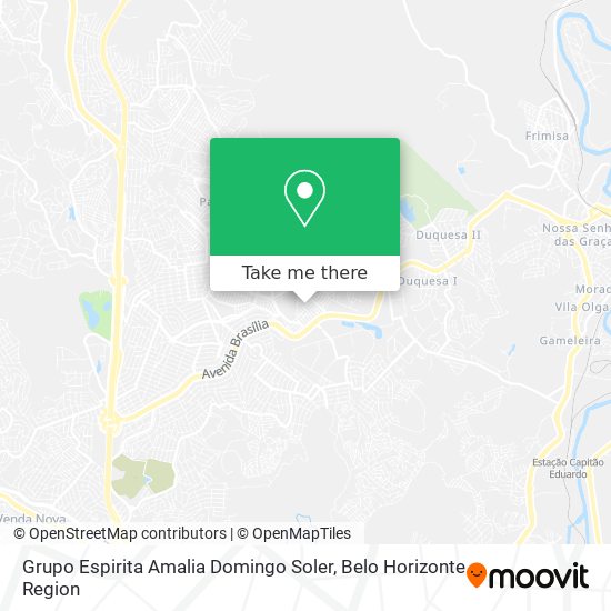 Grupo Espirita Amalia Domingo Soler map