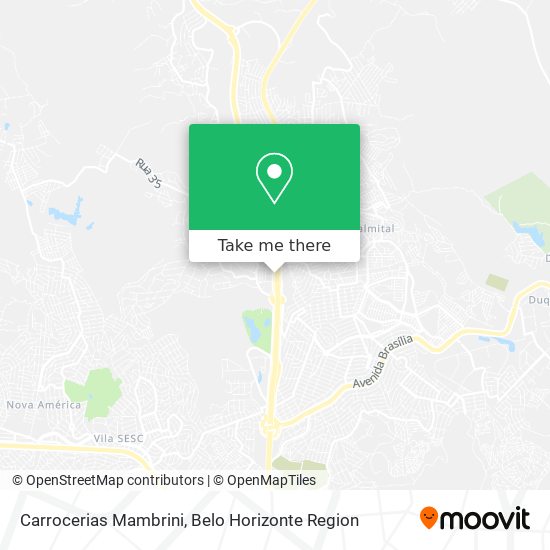 Carrocerias Mambrini map