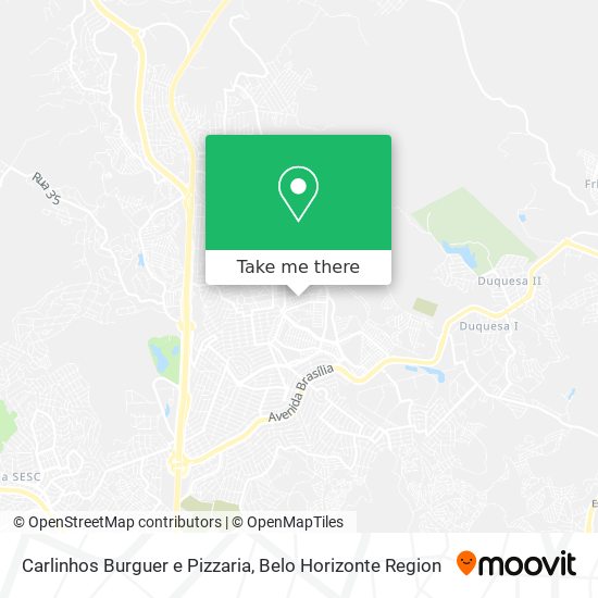 Carlinhos Burguer e Pizzaria map