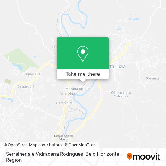 Serralheria e Vidracaria Rodrigues map