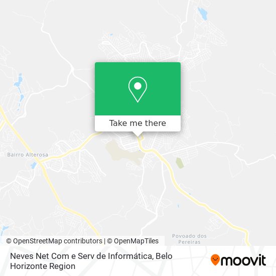 Neves Net Com e Serv de Informática map