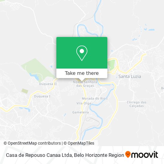 Casa de Repouso Canaa Ltda map