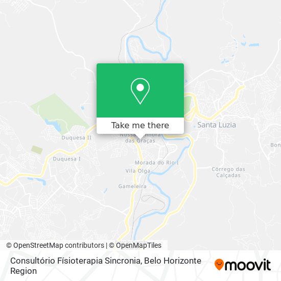 Consultório Físioterapia Sincronia map