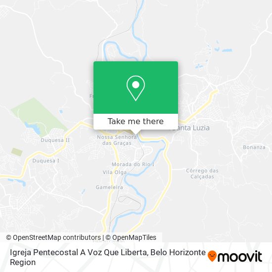 Igreja Pentecostal A Voz Que Liberta map