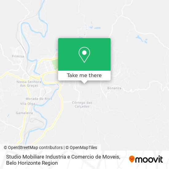 Studio Mobiliare Industria e Comercio de Moveis map