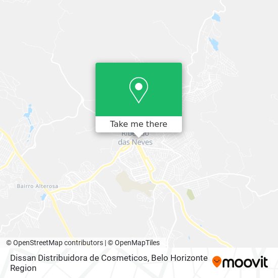 Dissan Distribuidora de Cosmeticos map