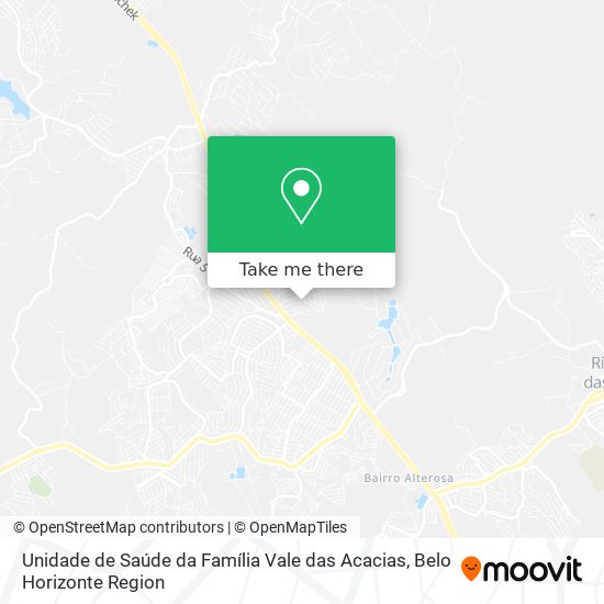 Unidade de Saúde da Família Vale das Acacias map